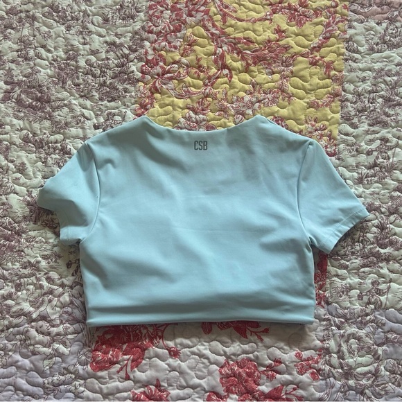 CSB Workout Baby Tee - Picture 2 of 4